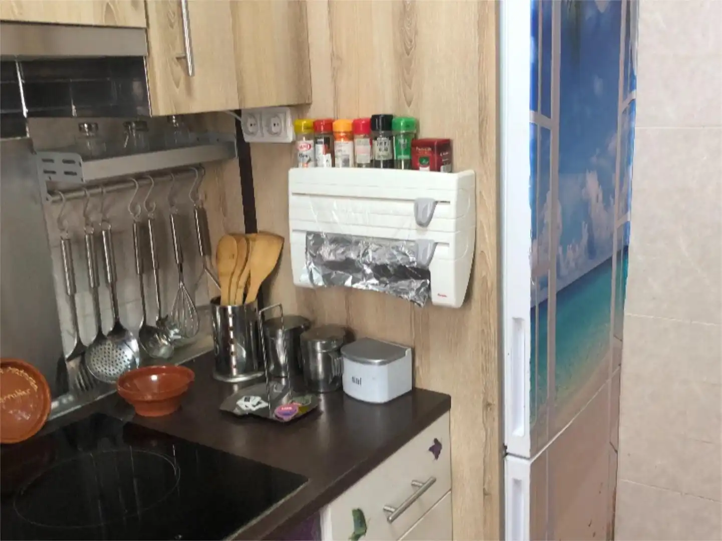 Cocina de Piso en venta en Saldaña de Burgos con Calefacción, Parquet y Amueblado