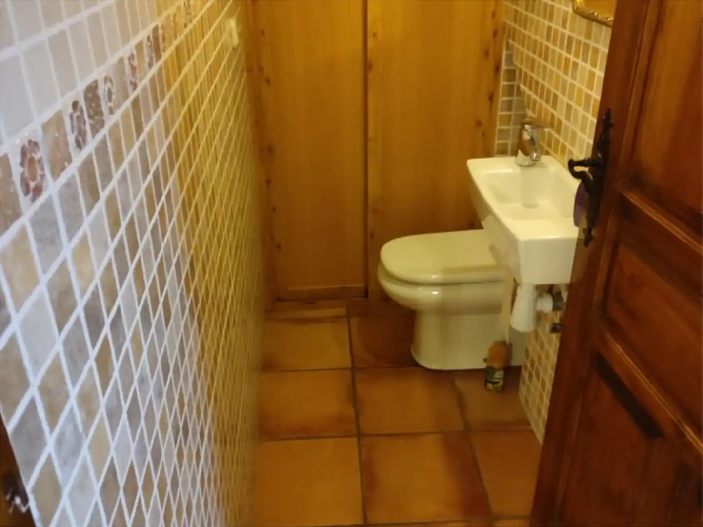 Casa adosada en venta en Calle Ciego de Tudela, 58, Centro Baño de Casa adosada en venta en Tudela con Aire acondicionado, Calefacción y Jardín privado