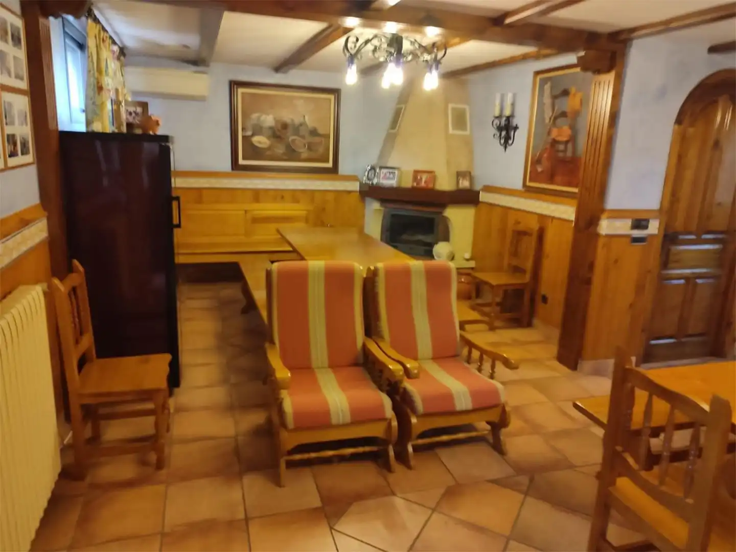 Casa adosada en venta en Calle Ciego de Tudela, 58, Centro Comedor de Casa adosada en venta en Tudela con Aire acondicionado, Calefacción y Jardín privado