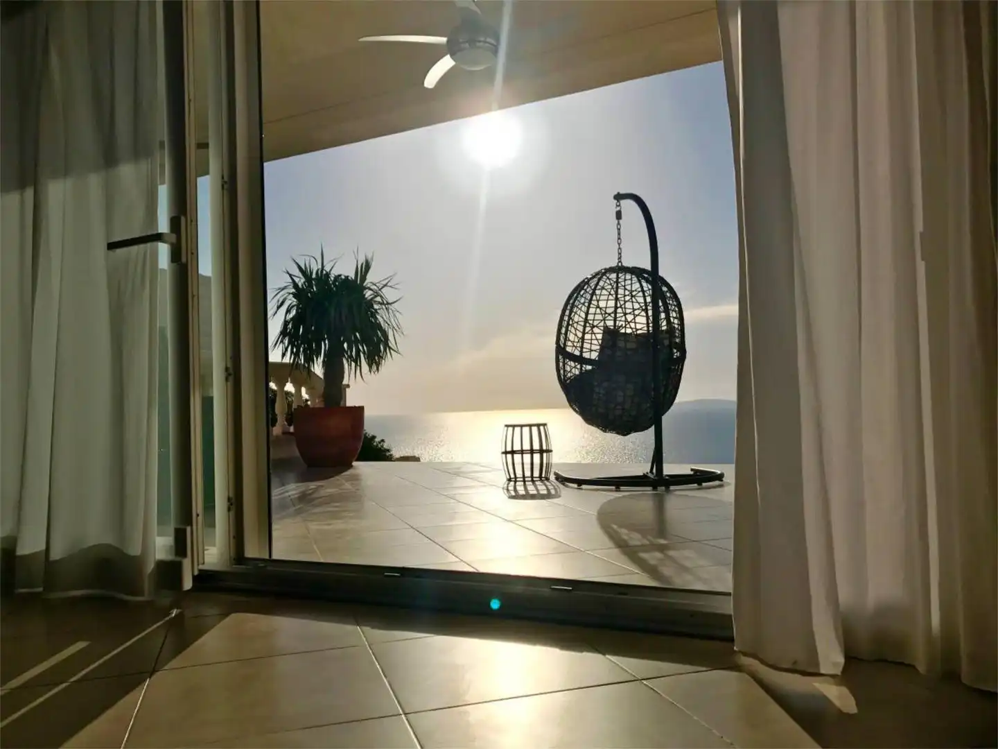 Terrasse von Wohnung zur Miete in Llucmajor mit Klimaanlage, Heizung und Privatgarten