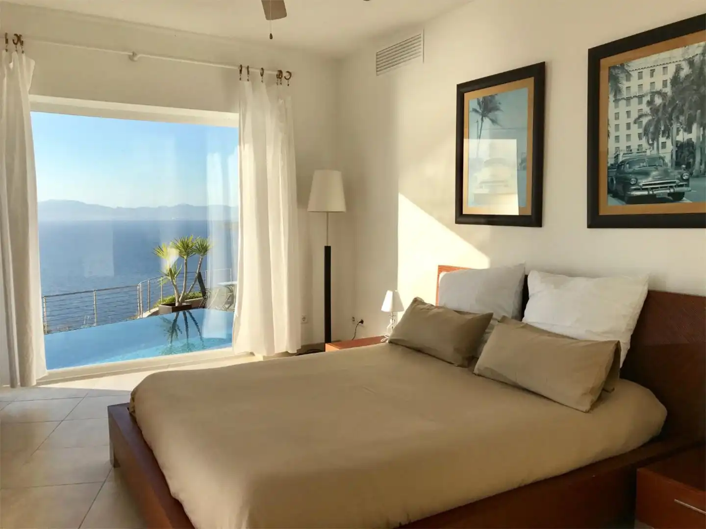 Schlafzimmer von Wohnung zur Miete in Llucmajor mit Klimaanlage, Heizung und Privatgarten