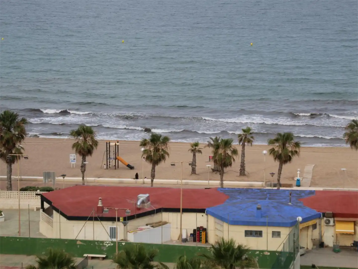 Schlafzimmer von Wohnung zur Miete in Alicante / Alacant mit Privatgarten, Terrasse und Schwimmbad