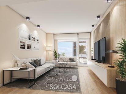 Living room of Flat for sale in Valladolid Capital  with Air Conditioner, Heating and Parquet flooring