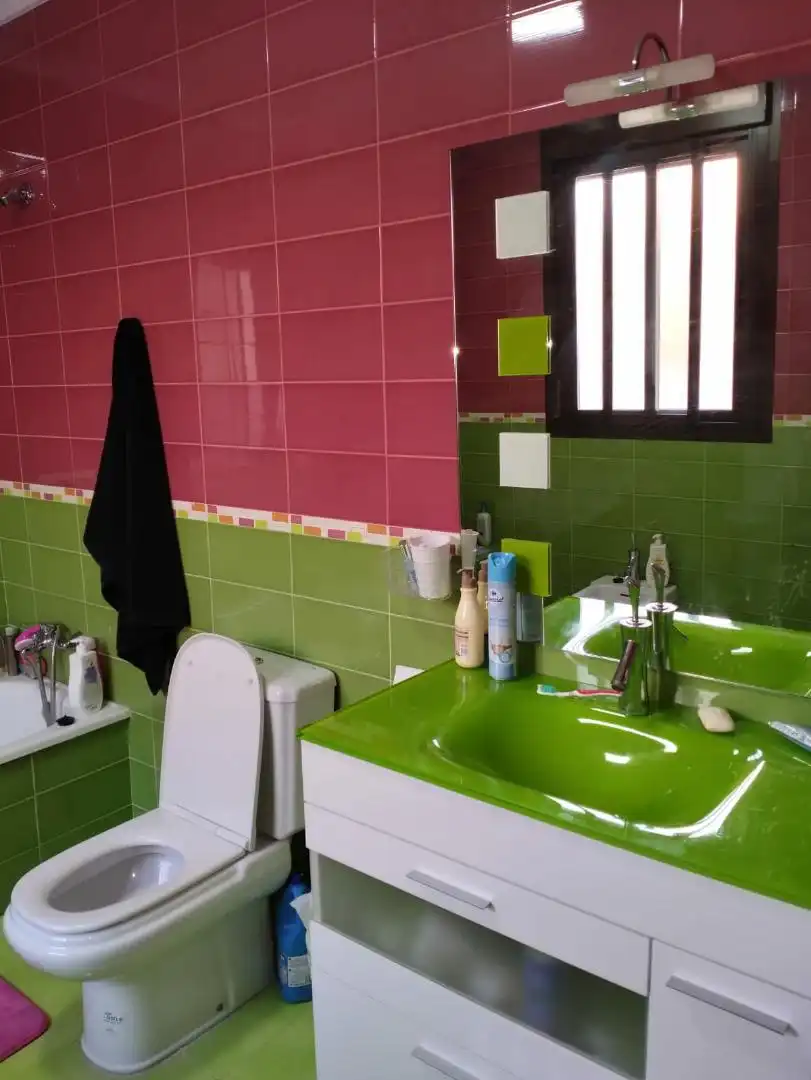 Bathroom of Ground floor for sale in Puertollano  with Air Conditioner, Terrace and Furnished