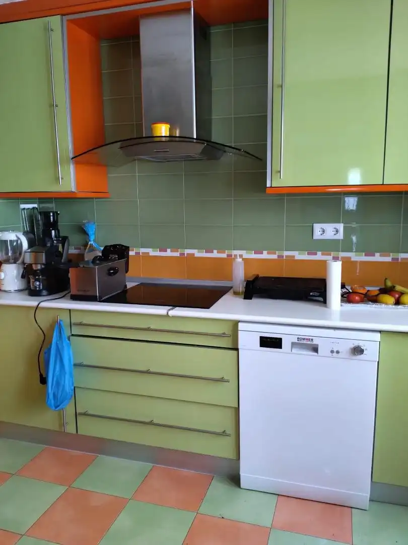 Kitchen of Ground floor for sale in Puertollano  with Air Conditioner, Terrace and Furnished