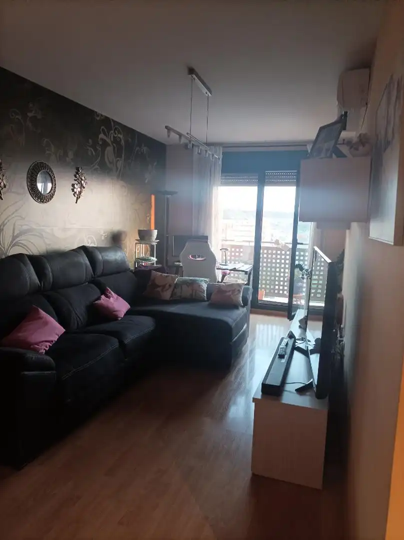 Piso en venta en Rambla de Catalunya, 21, Almacelles Sala de estar de Piso en venta en Almacelles con Aire acondicionado, Calefacción y Parquet
