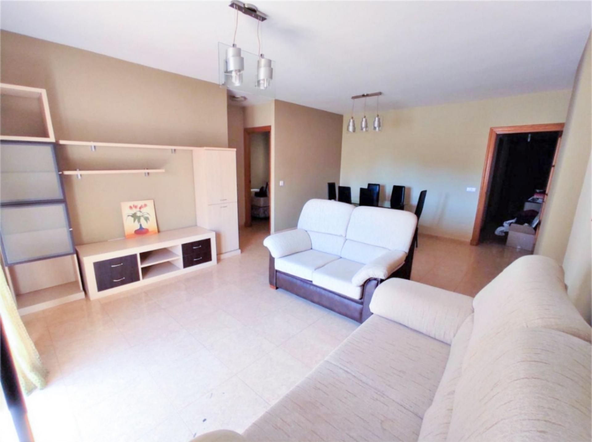 Living room of Flat for sale in El Ejido  with Furnished and Balcony