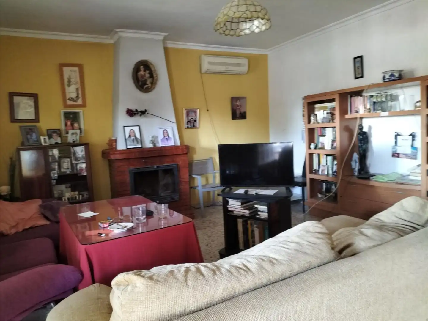 Sala de estar de Casa o chalet en venta en Utrera con Aire acondicionado, Terraza y Piscina