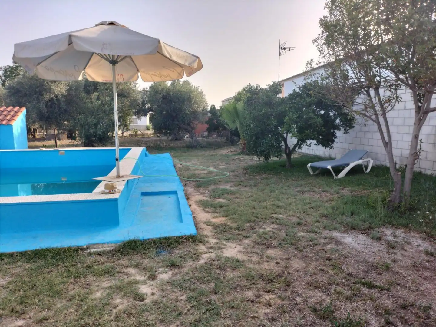 Jardín de Casa o chalet en venta en Utrera con Aire acondicionado, Terraza y Piscina