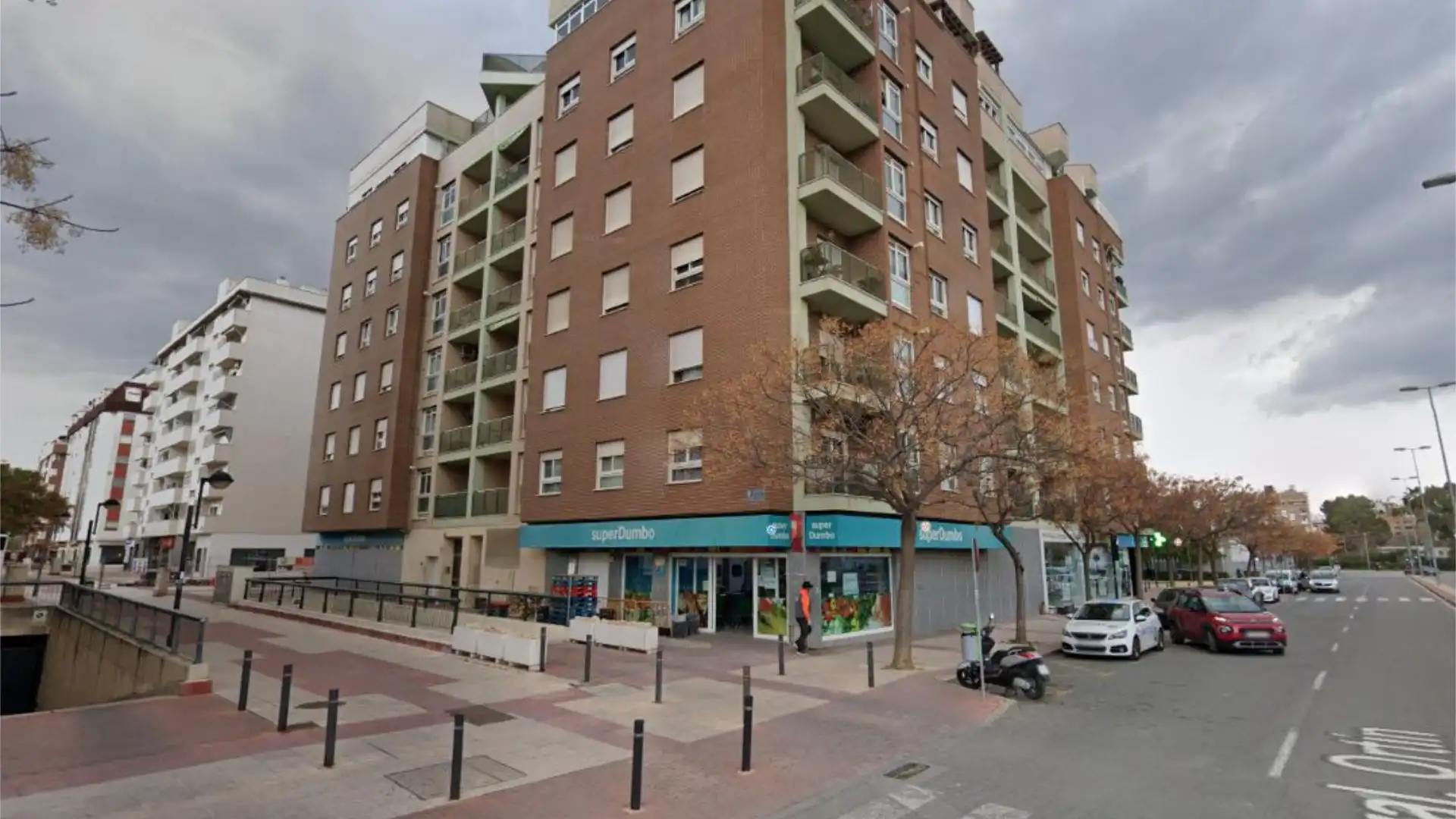 Vista exterior de Garaje en venta en  Murcia Capital