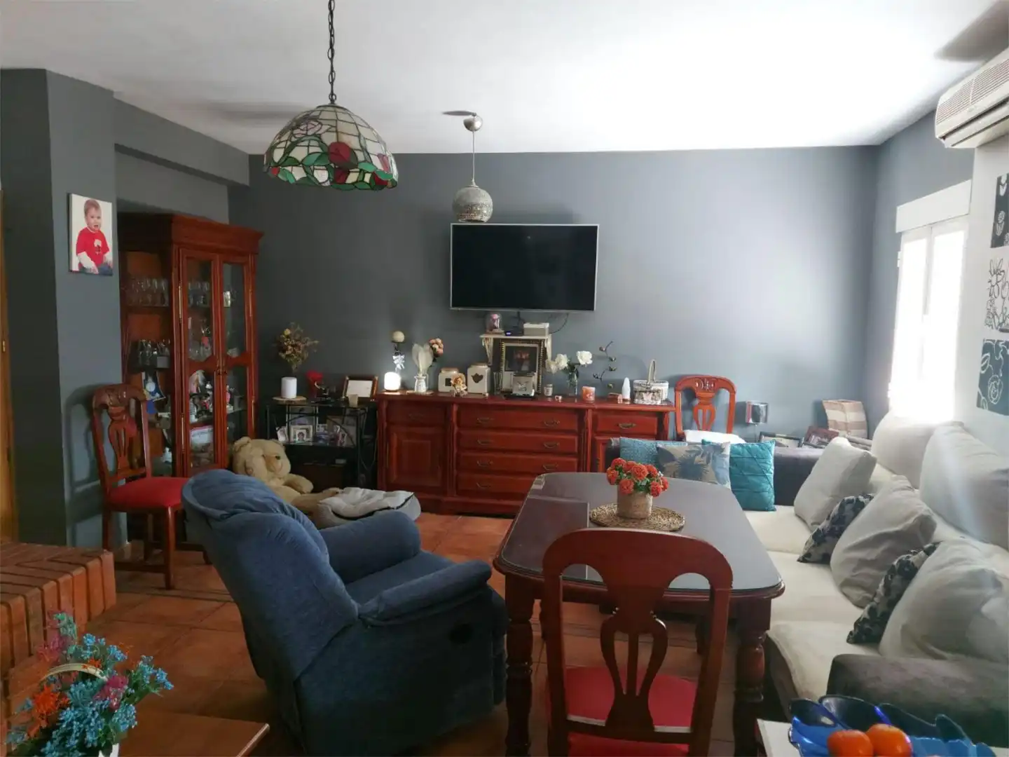 Sala de estar de Piso en venta en Úbeda con Aire acondicionado, Calefacción y Terraza