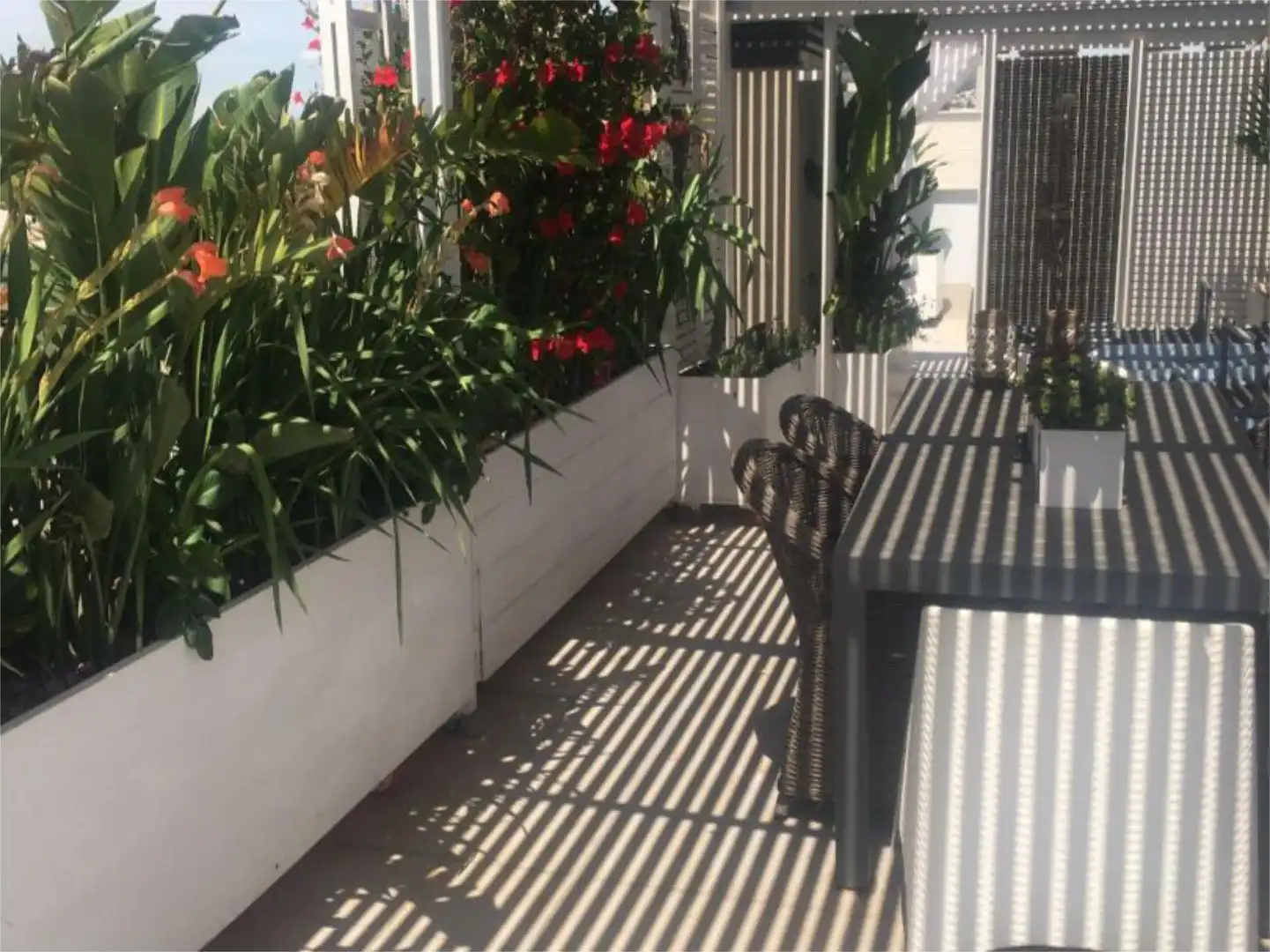 Terrace of Attic for sale in Jávea / Xàbia  with Air Conditioner, Heating and Private garden