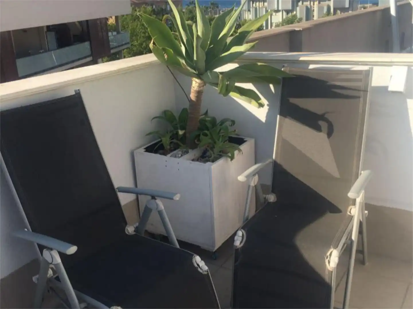 Balcony of Attic for sale in Jávea / Xàbia  with Air Conditioner, Heating and Private garden