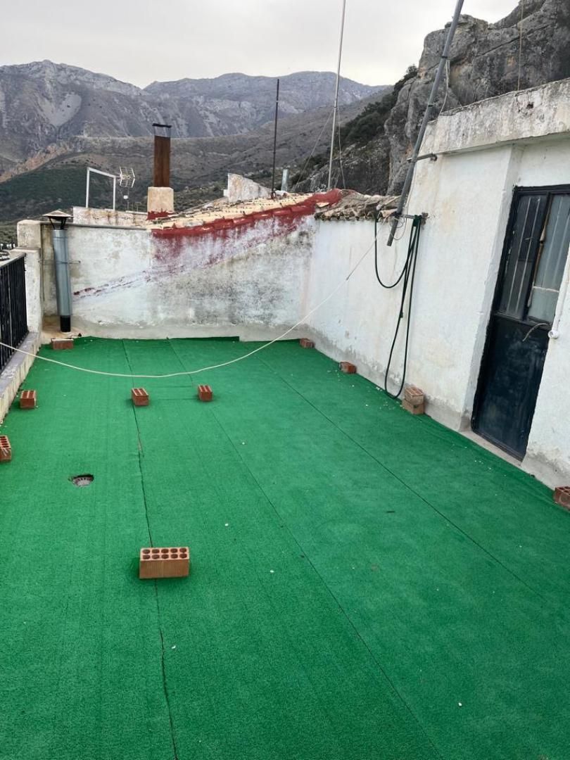 Terrace of Single-family semi-detached for sale in Albanchez de Mágina  with Terrace, Furnished and Oven