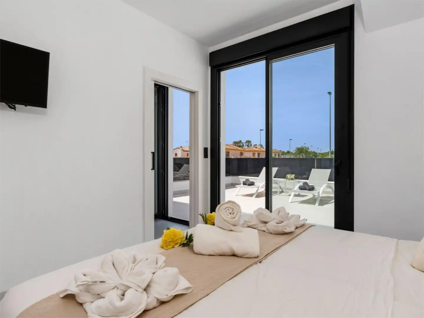 Casa o chalet en venta en Calle Foque, 13, Santiago de la Ribera Habitación de Casa o chalet en venta en San Javier con Aire acondicionado, Terraza y Piscina