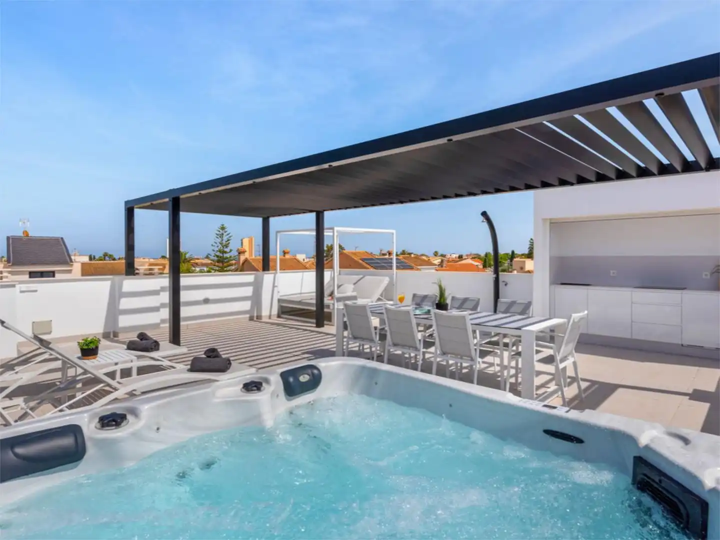 Casa o chalet en venta en Calle Foque, 13, Santiago de la Ribera Terraza de Casa o chalet en venta en San Javier con Aire acondicionado, Terraza y Piscina