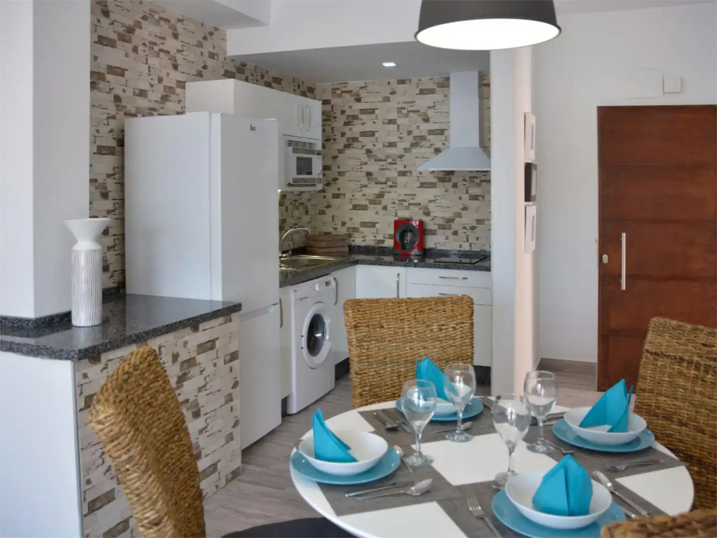 Flat for rent in Carretera Obejo, 76, El Brillante -El Naranjo - El Tablero Kitchen of Flat for rent in Córdoba with Air Conditioner, Heating and Private garden