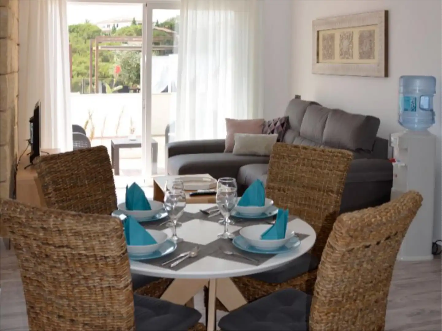 Flat for rent in Carretera Obejo, 76, El Brillante -El Naranjo - El Tablero Dining room of Flat for rent in Córdoba with Air Conditioner, Heating and Private garden