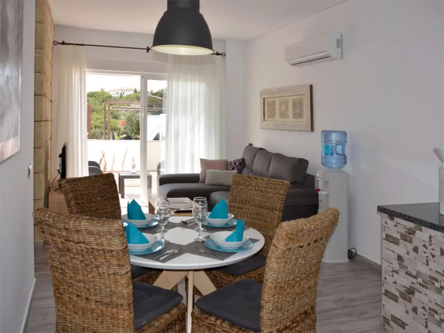 Flat for rent in Carretera Obejo, 76, El Brillante -El Naranjo - El Tablero Dining room of Flat for rent in Córdoba with Air Conditioner, Heating and Private garden