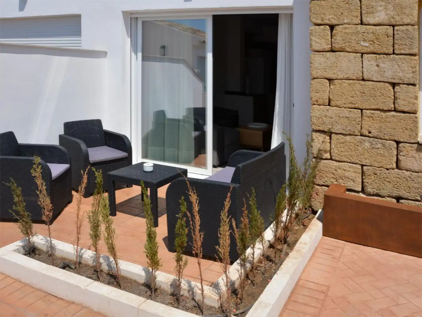 Flat for rent in Carretera Obejo, 76, El Brillante -El Naranjo - El Tablero Terrace of Flat for rent in Córdoba with Air Conditioner, Heating and Private garden