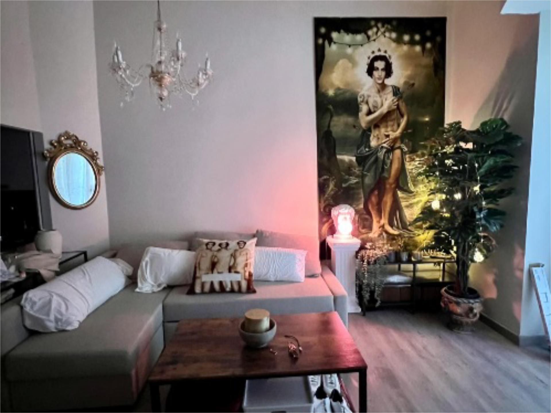 Sala d'estar de Planta baixa en venda en  Madrid Capital amb Aire condicionat