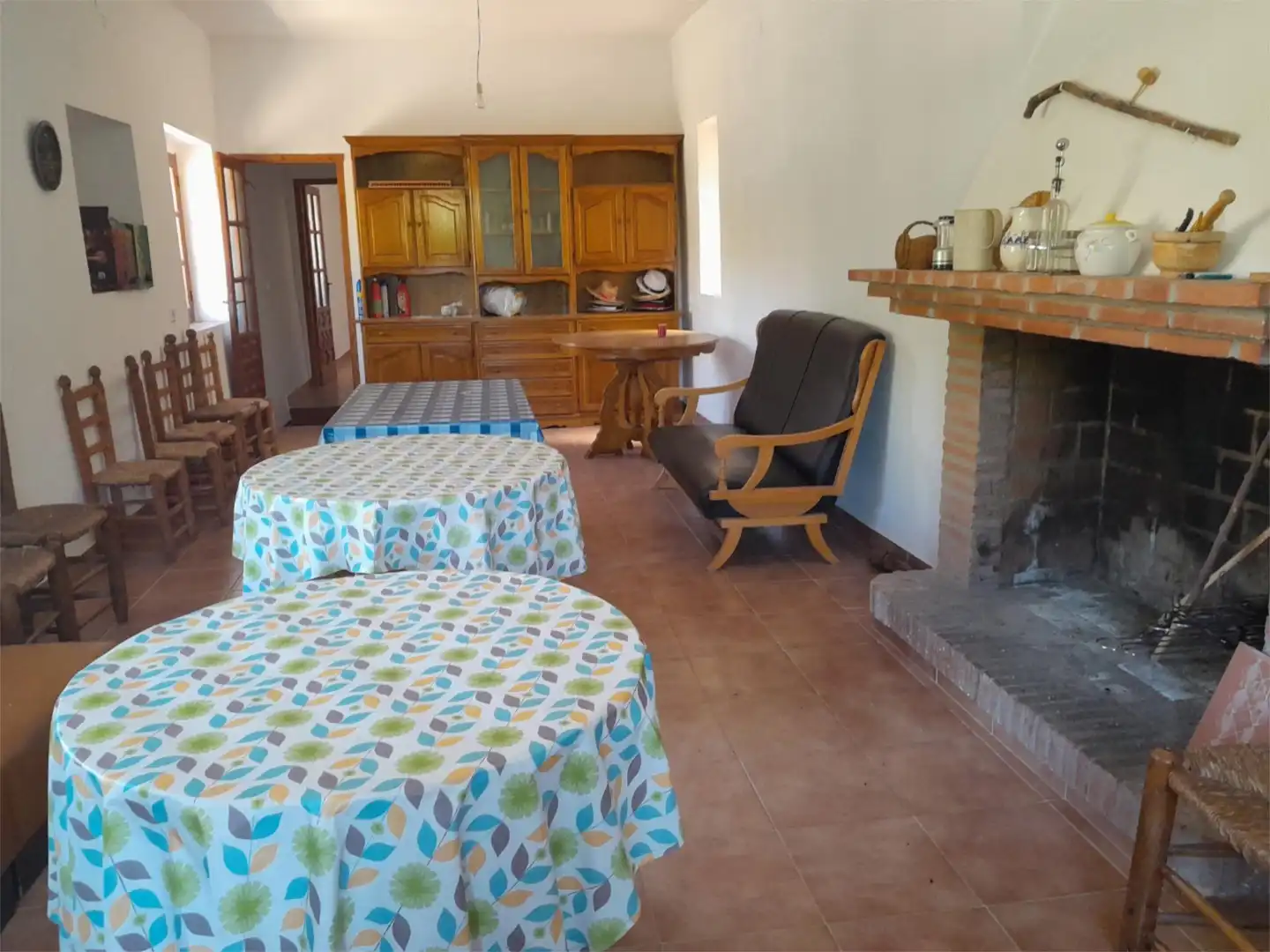 Sala de estar de Finca rústica en venta en Fondón