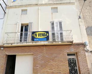 Vista exterior de Casa adosada en venda en Almacelles amb Balcó