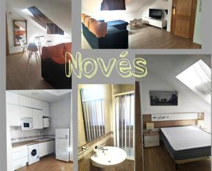 Bedroom of Flat for sale in Novés  with Air Conditioner