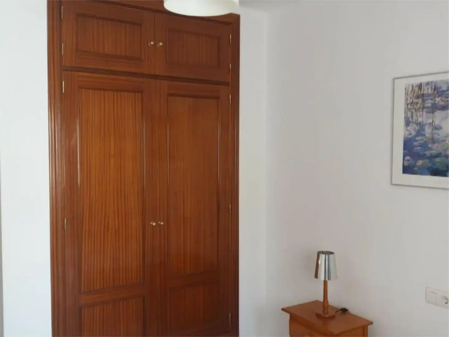 Wohnung zur Miete in Calle Martínez Maldonado, 32, Los Castillejos - La Trinidad Schlafzimmer von Wohnung zur Miete in Málaga Capital mit Klimaanlage und Balkon