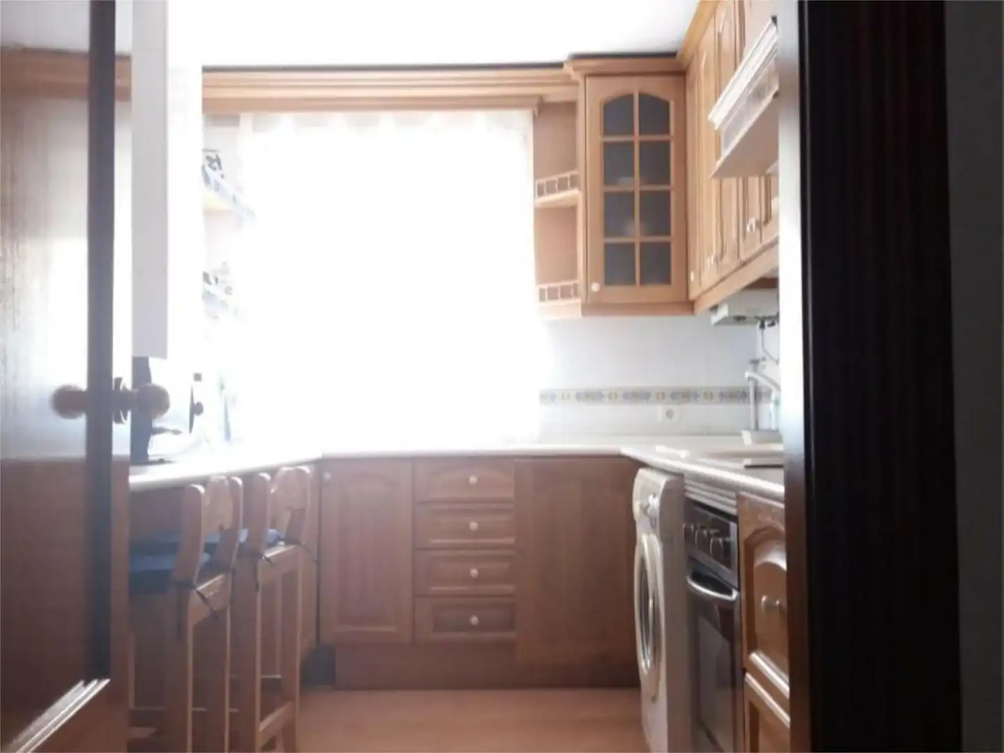 Wohnung zur Miete in Calle Martínez Maldonado, 32, Los Castillejos - La Trinidad Küche von Wohnung zur Miete in Málaga Capital mit Klimaanlage und Balkon