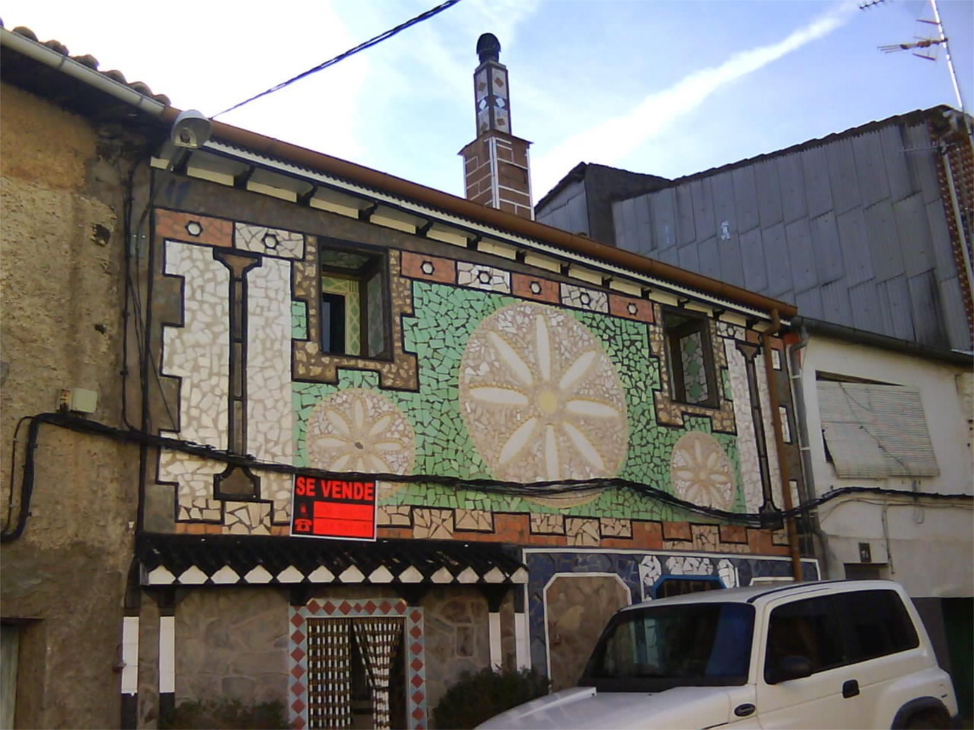 Exterior view of Single-family semi-detached for sale in Casar de Palomero