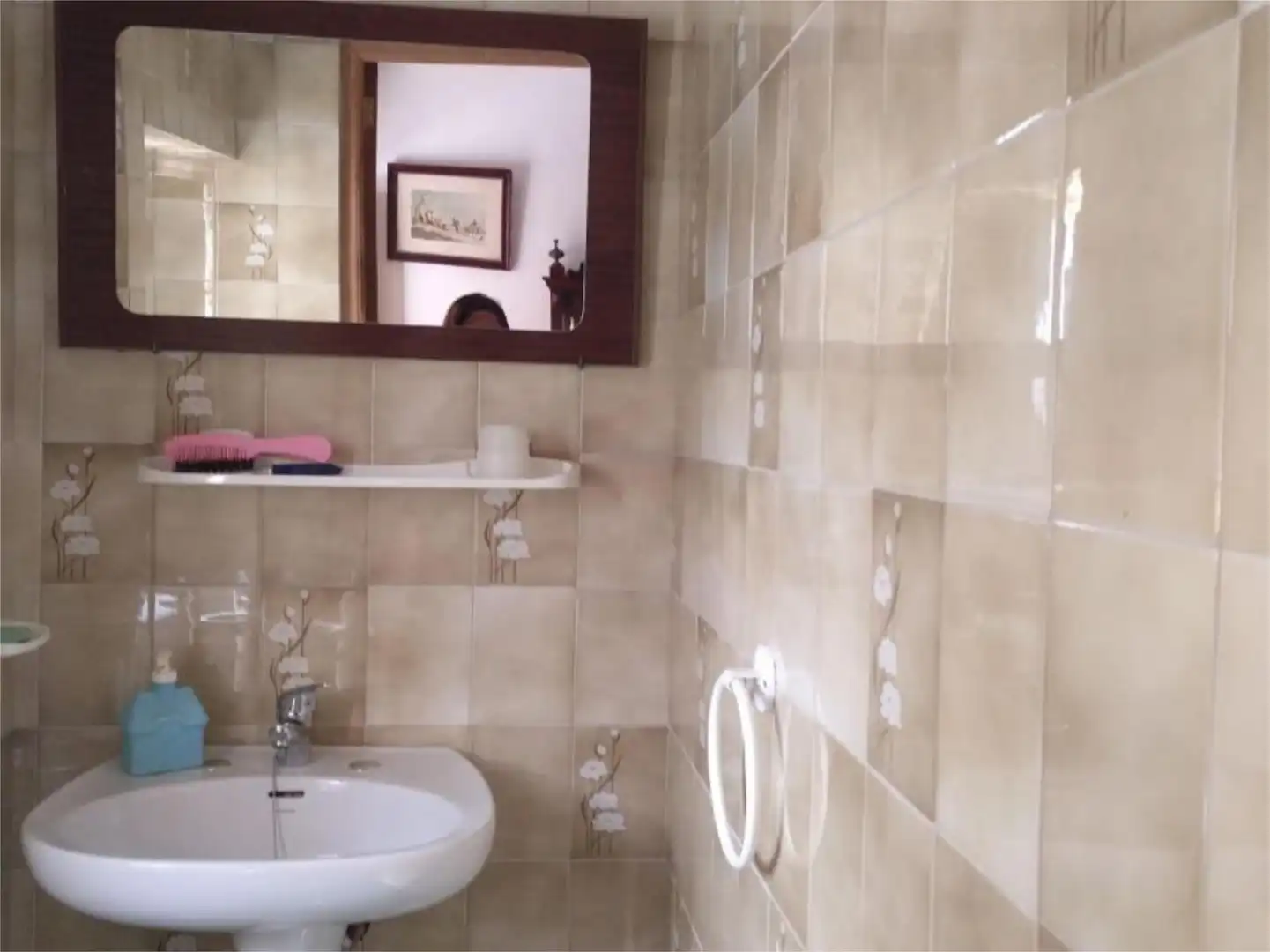 Wohnung zum Verkauf in Calle Castilla, 23, Almadén de la Plata Badezimmer von Wohnung zum Verkauf in Almadén de la Plata mit Privatgarten, Terrasse und Möbliert