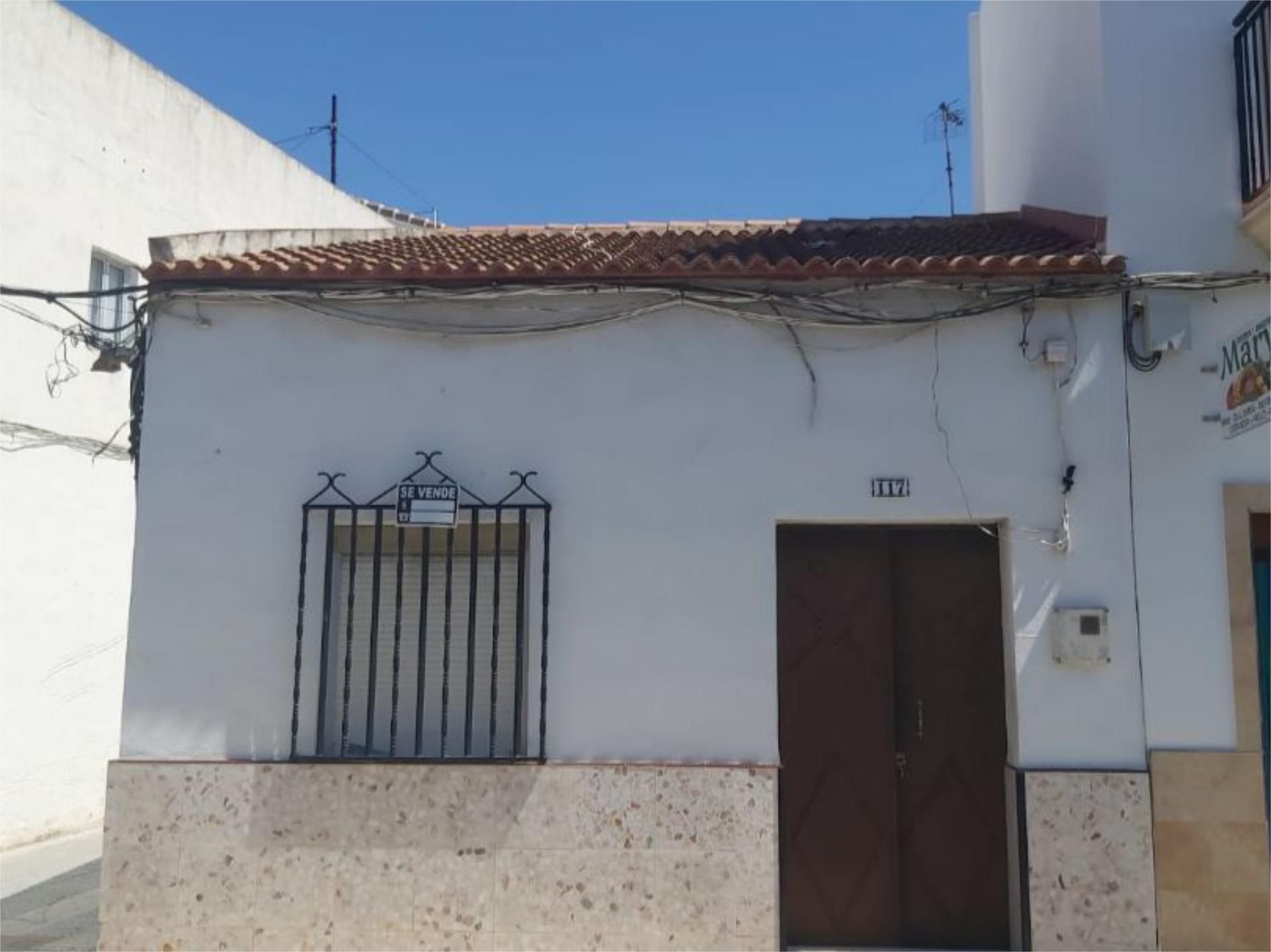 Exterior view of Single-family semi-detached for sale in Lucena del Puerto  with Air Conditioner, Terrace and Storage room
