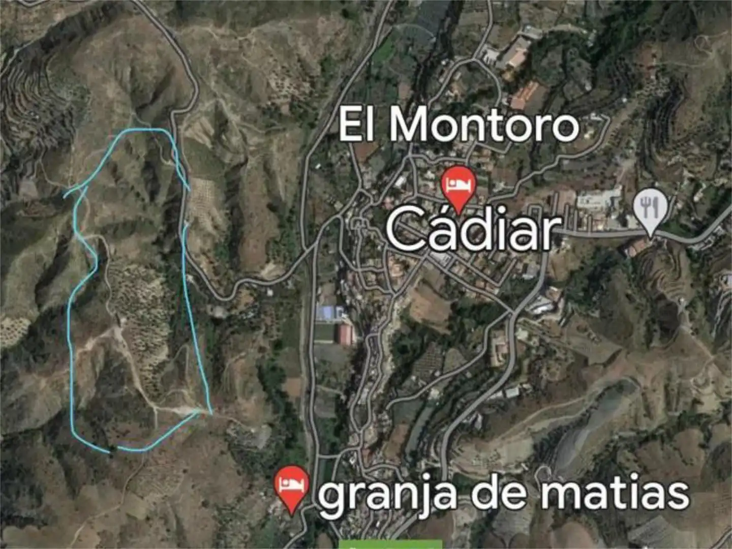 Land for sale in Cádiar Land for sale in Cádiar