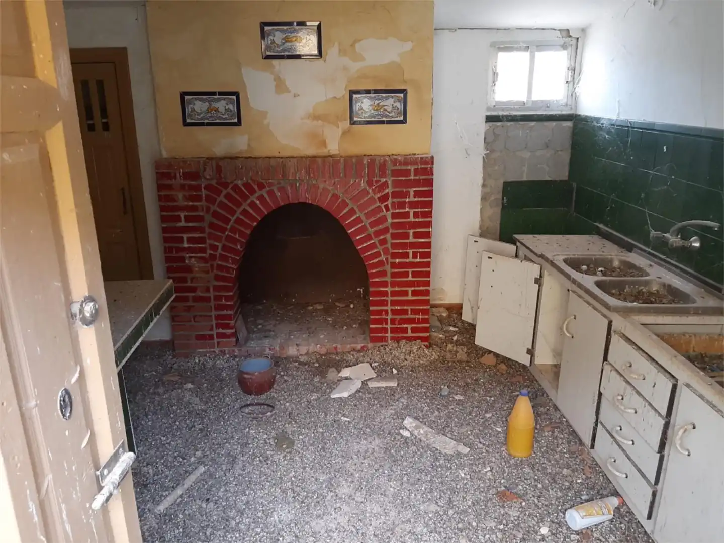 Cuina de Finca rústica en venda en Orce amb Jardí privat