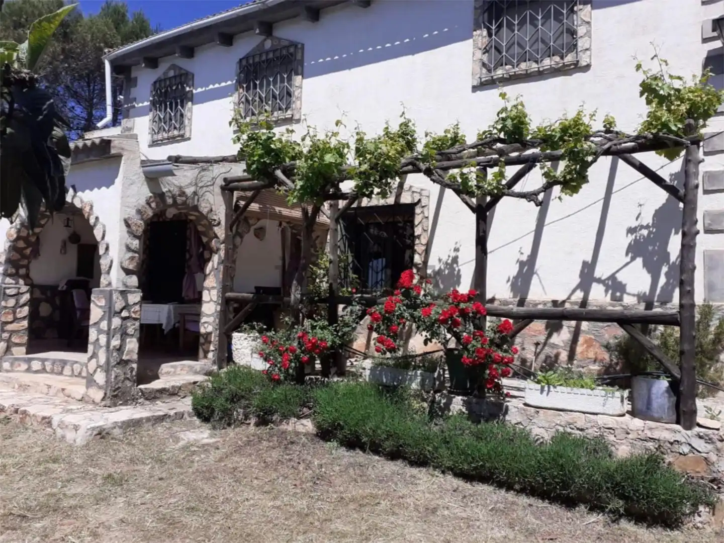 Country house zum Verkauf in Villanueva de la Fuente Garten von Country house zum Verkauf in Villanueva de la Fuente mit Heizung, Privatgarten und Terrasse