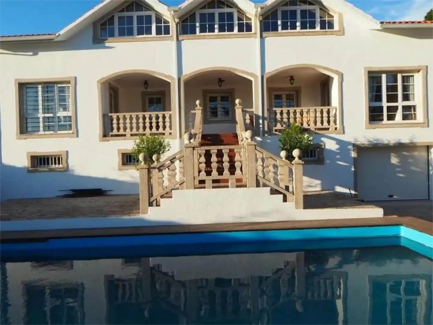 Flat for rent in Rua Cabalos, 55, Campus Norte - San Caetano Swimming pool of Flat for rent in Santiago de Compostela with Heating, Private garden and Terrace