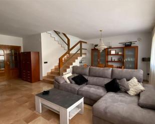 Living room of Single-family semi-detached for sale in  Lleida Capital  with Air Conditioner, Terrace and Swimming Pool