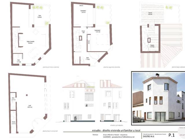 Casa adosada en Venta en Plaza de Cervantes, 20 en Mota del Cuervo