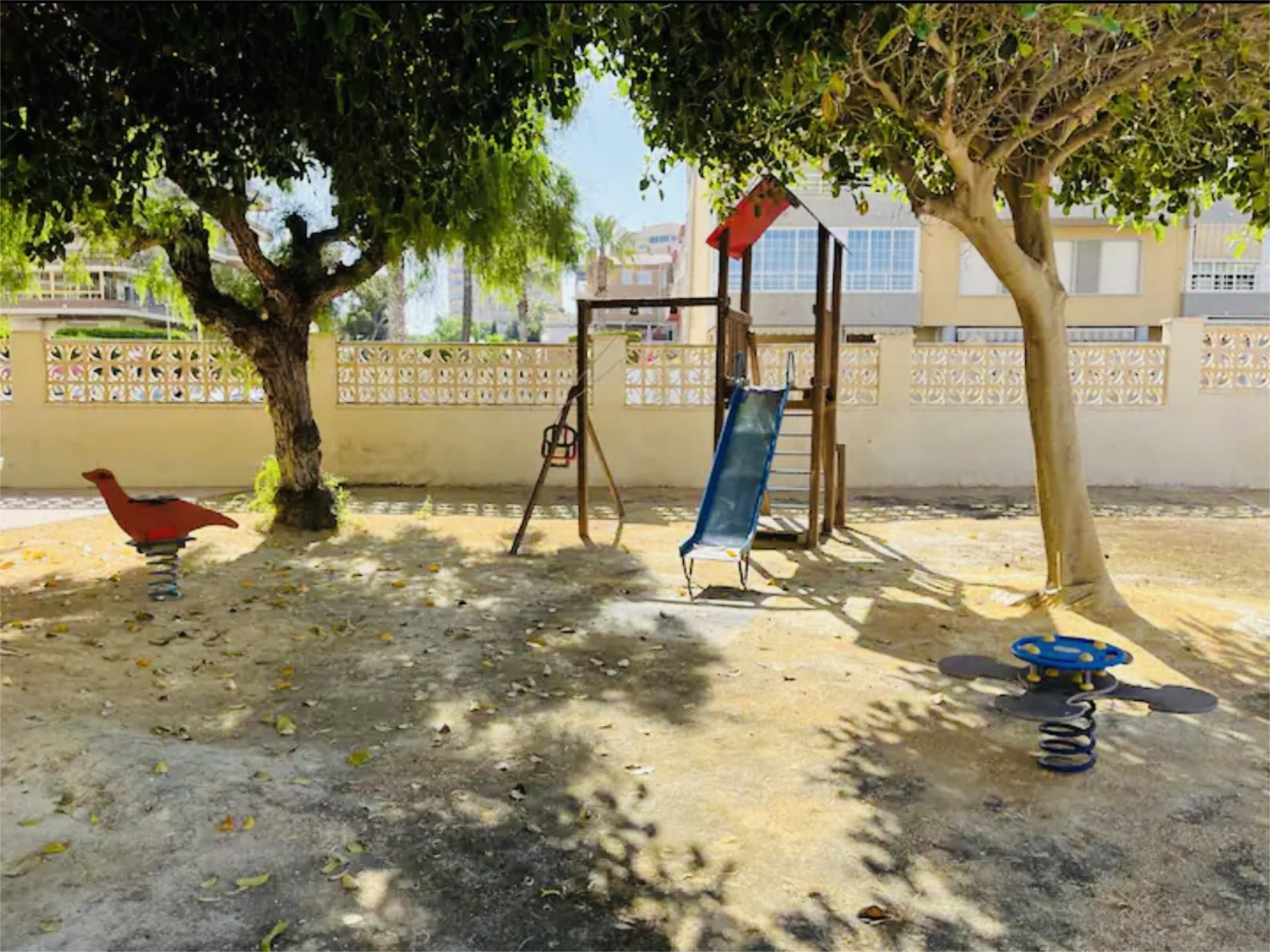 Garden of Apartment to rent in El Campello  with Air Conditioner, Swimming Pool and Balcony