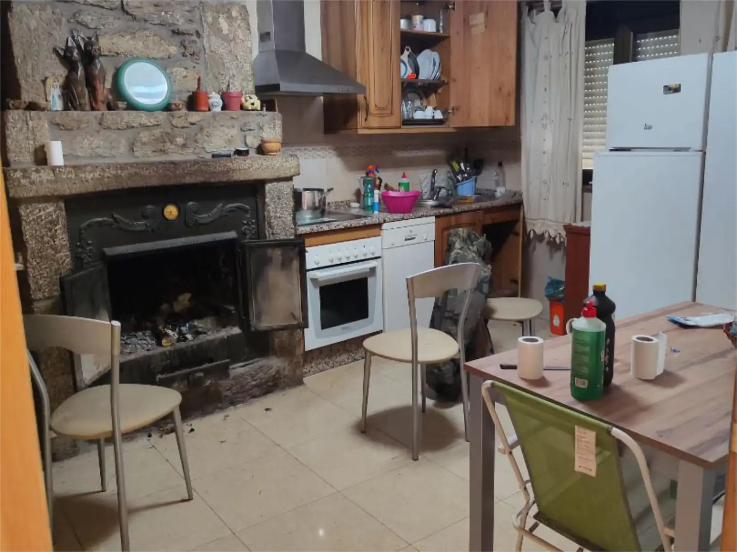 Cocina de Piso en venta en Robleda-Cervantes con Calefacción, Jardín privado y Parquet