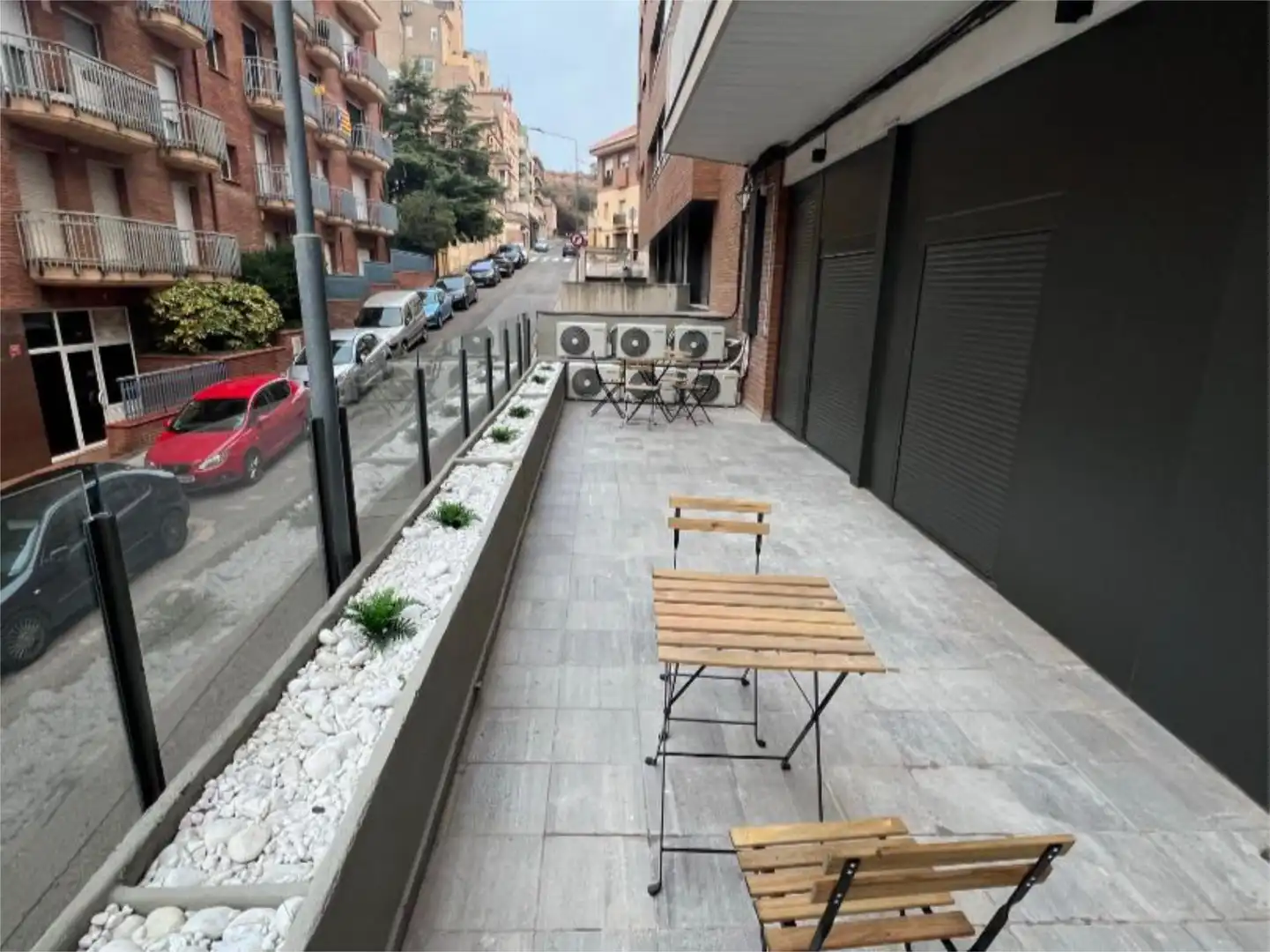 Zimmer in Carrer de Girona, 50, Barri Mion - Puigberenguer Terrasse von Wohnung zur untervermieten in Manresa mit Klimaanlage, Heizung und Parkett