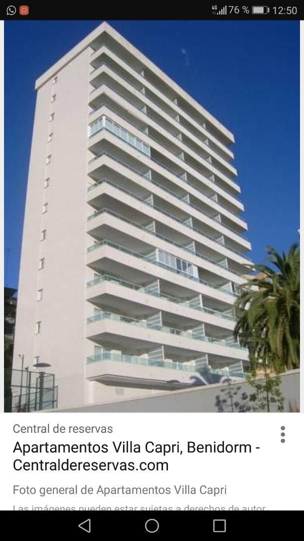 Vista exterior de Garatge de lloguer en Benidorm