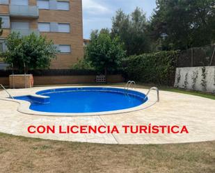 Swimming pool of Flat for sale in Tossa de Mar  with Air Conditioner, Heating and Private garden