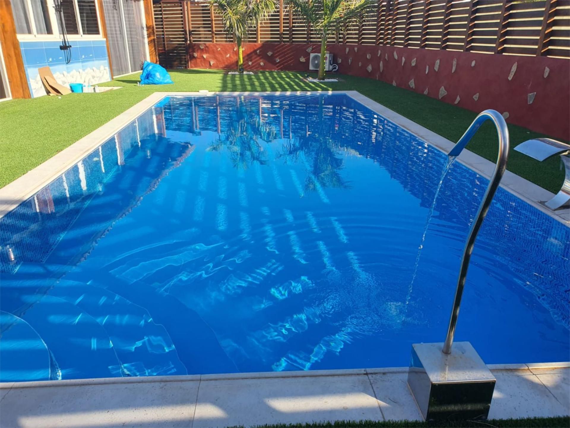 Piscina de Casa o xalet en venda en Valsequillo de Gran Canaria amb Aire condicionat, Jardí privat i Terrassa