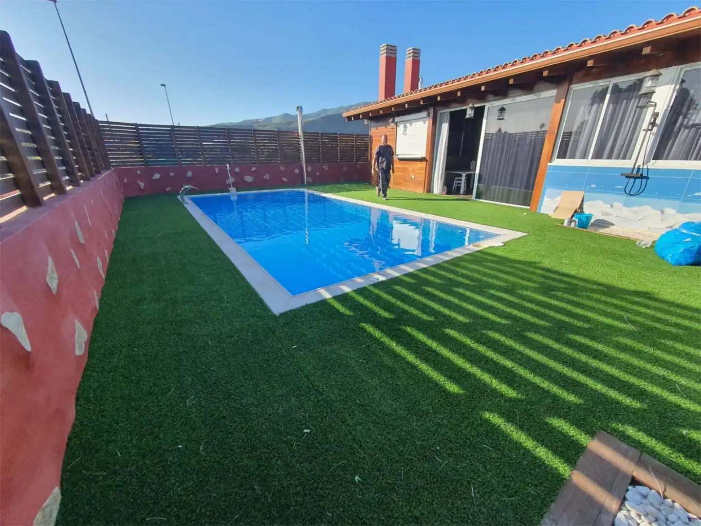Piscina de Casa o xalet en venda en Valsequillo de Gran Canaria amb Aire condicionat, Terrassa i Piscina
