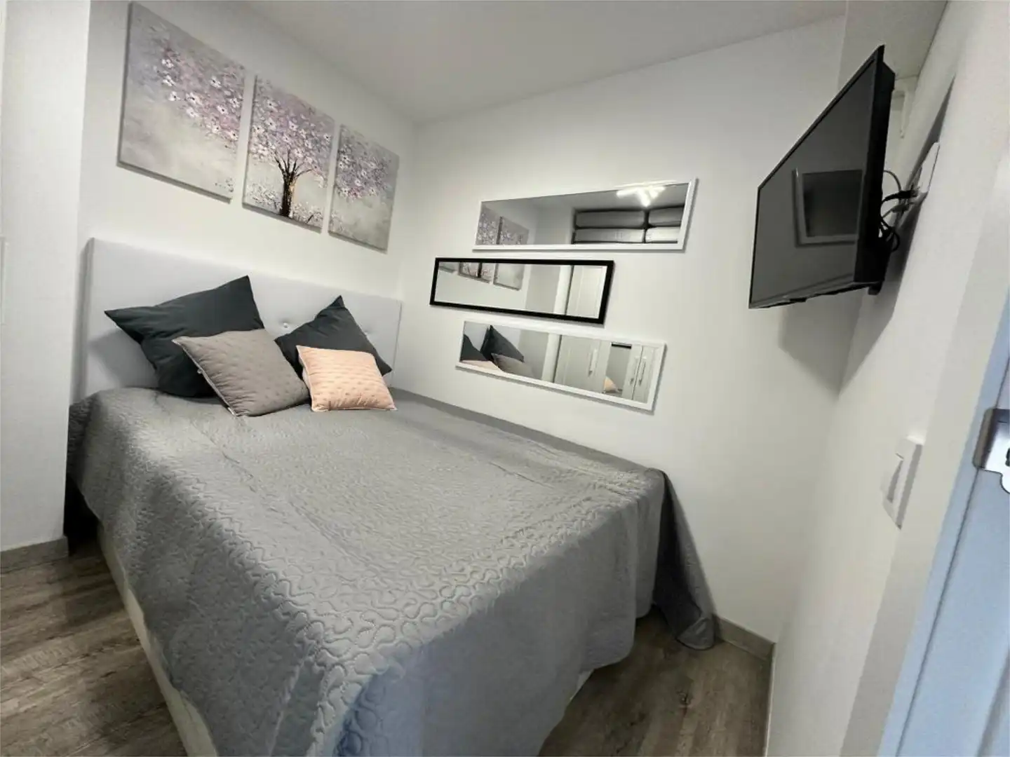 Einfamilien-Reihenhaus zum Verkauf in Carrer de Sant Daniel, 3, Centre Schlafzimmer von Einfamilien-Reihenhaus zum Verkauf in Blanes mit Klimaanlage und Terrasse