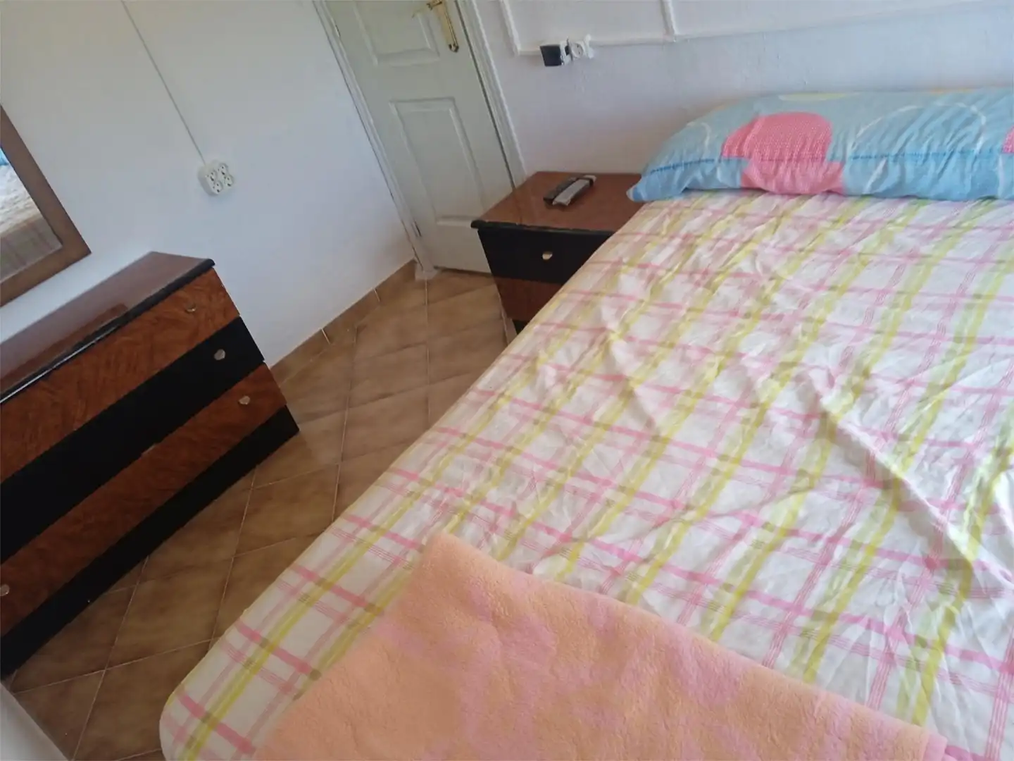 Bedroom of Flat for rent in Vera  with Heating, Terrace and Furnished