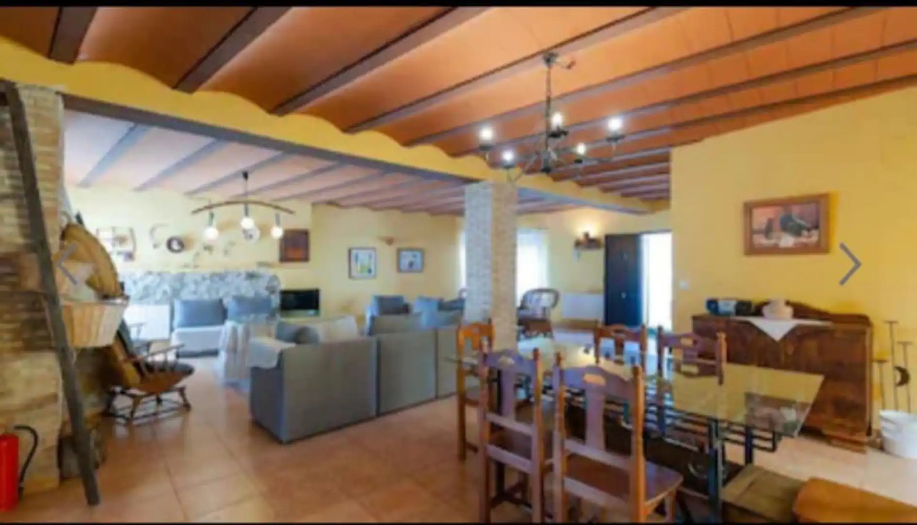 Wohnzimmer von Country house zur Miete in Pozo Alcón mit Heizung, Privatgarten und Terrasse