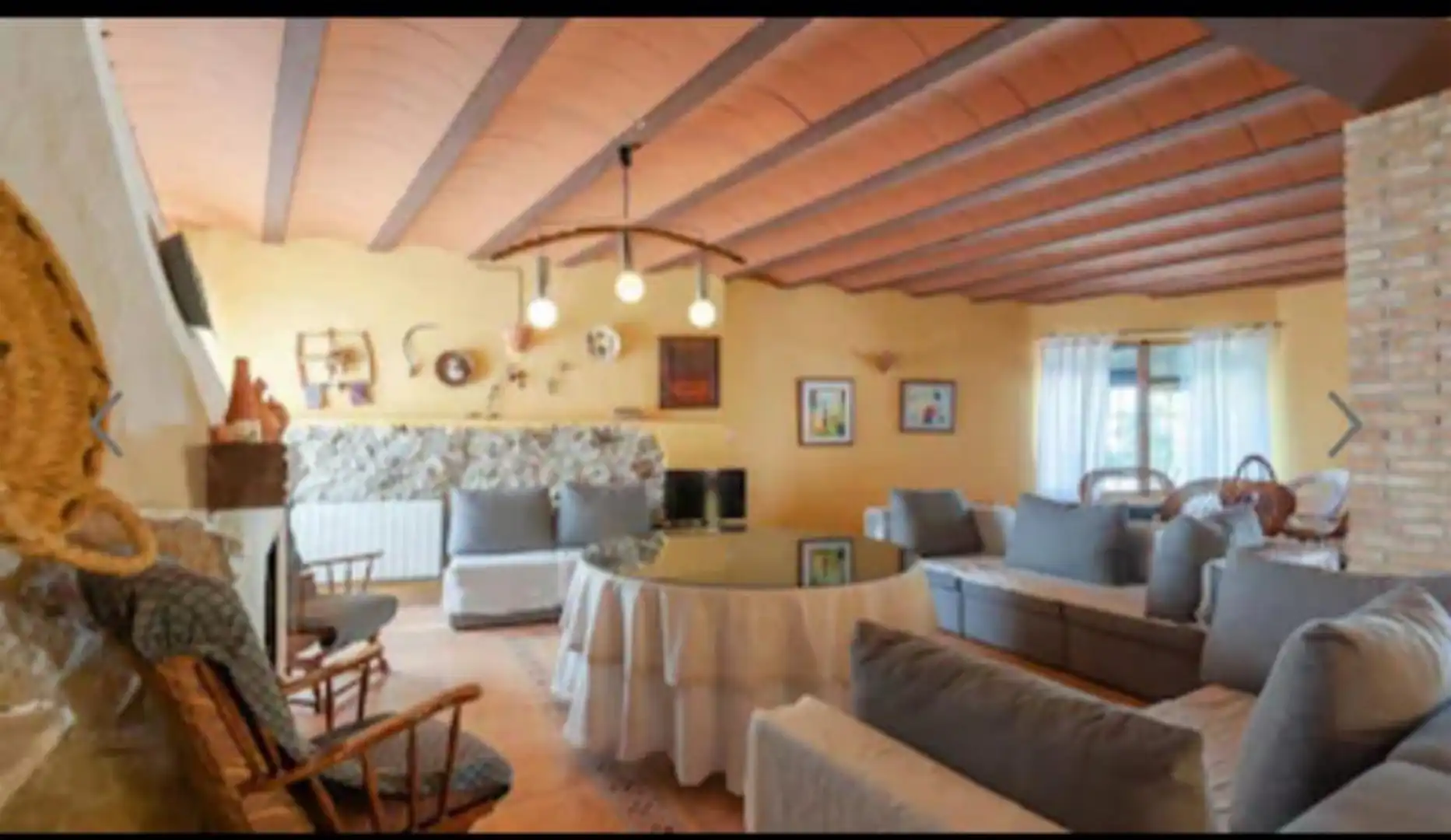 Wohnzimmer von Country house zur Miete in Pozo Alcón mit Heizung, Privatgarten und Terrasse